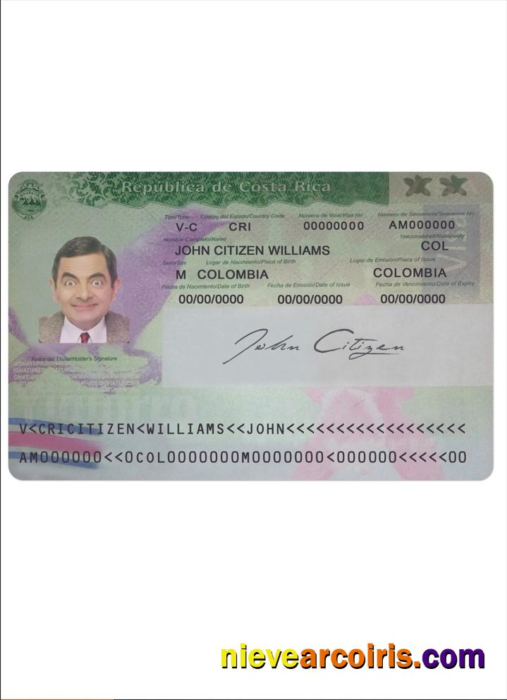 Costa Rica visa
